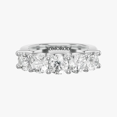 0.40-Carat Five-Stone Wedding Ring